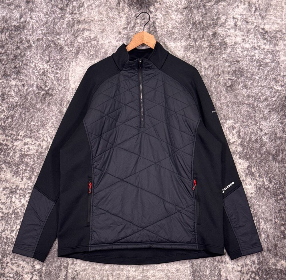 Sunice 1/2 Half Zip Jacket XL Mens Half Moon Bay Golf Quilted Warmth
